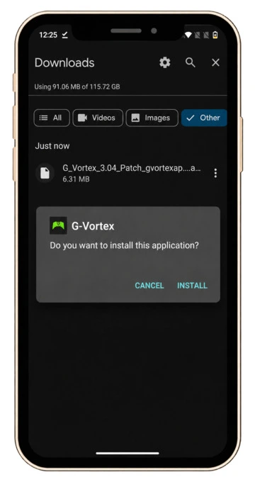 Aktifkan Instalasi APK